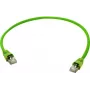 Telegärtner L00000A0138 Cabo de rede Cat5e S/FTP, 1m, verde