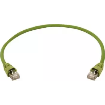 Telegärtner L00000A0138 Cabo de rede Cat5e S/FTP, 1m, verde