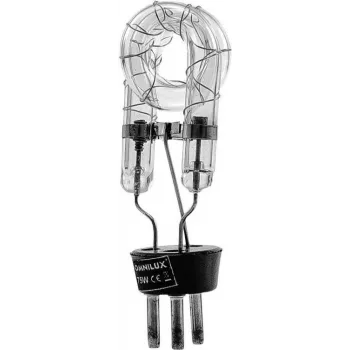 Tubo de flash estroboscópico Omnilux 75 W filamento duplo 3 polos branco (85010150)