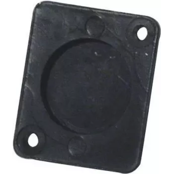 Tampão cego ACCESSORY para XLR, universal, preto 30100660