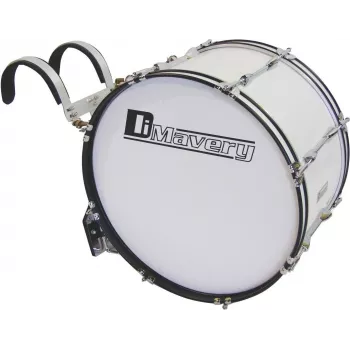 Bombo de marcha DIMAVERY MB-428 28x12 branco 26010362