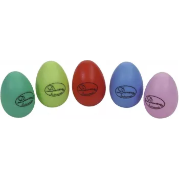 DIMAVERY conjunto de egg shakers com 2, várias cores, shaker de percussão em plástico 26055820