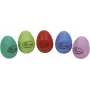 DIMAVERY conjunto de egg shakers com 2, várias cores, shaker de percussão em plástico 26055820