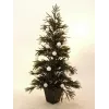 EUROPALMS conjunto de bolas decorativas 7 cm, branco, 6 unid. (83501254)