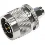 Telegärtner adaptador coaxial conector macho N para conector macho SMA, 50 Ohm, DC-6 GHz J01027B0019