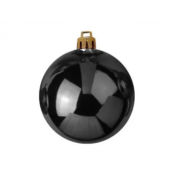 EUROPALMS conjunto de bolas decorativas 10 cm, preto, 4 unid. 83501263
