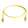 Telegärtner L00000A0294 cabo patch Cat6 U/UTP RJ45, 0,5m, amarelo