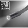 Laserliner 082.282A sonda de câmara de inspeção com 6 mm de diâmetro e 1,5 m de comprimento