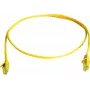 Telegärtner DataVoice Office cabo patch Cat 6 UTP RJ45 para RJ45, 3m, amarelo RAL 1021, isento de halogéneos L00002A0237