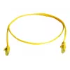 Telegärtner DataVoice Office cabo patch Cat 6 UTP RJ45 para RJ45, 3m, amarelo RAL 1021, isento de halogéneos L00002A0237
