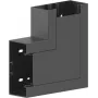 GGK BR 60x130/80-FW cotovelo plano 60x130/80 RAL 9005 PVC 18351