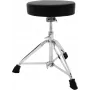 DIMAVERY DT-80 banco de bateria, assento redondo, altura ajustável 480-600 mm, tripé duplamente reforçado, preto 26031100