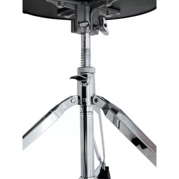 DIMAVERY DT-80 banco de bateria, assento redondo, altura ajustável 480-600 mm, tripé duplamente reforçado, preto 26031100