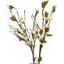 EUROPALMS Arco de Camélias com LEDs, Branco, 50 cm 83330310