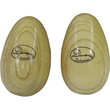 Dimavery Egg Shaker de Madeira, 2 unid., Natural 26055335