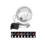 EUROPALMS Bola de Neve LED 15 cm, Ice Blue 83501241