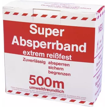 ACESSÓRIO Fita de Sinalização Vermelho/Branco 500 m x 75 mm (3000596K)