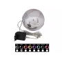 EUROPALMS Bola de Neve LED 15 cm, Preto 83501244