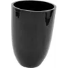 Europalms LEICHTSIN CUP-69 vaso para plantas, preto, brilhante (83011819)