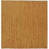 EUROPALMS Painel de parede de bambu 100x100cm Placa decorativa natural 83313220
