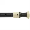 DIMAVERY Flauta de bisel soprano com dedilhação barroca em C, plástico preto, 3 peças 26500410