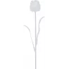 EUROPALMS Tulipa de cristal flor artificial, transparente, 61 cm, pack de 12 82600206