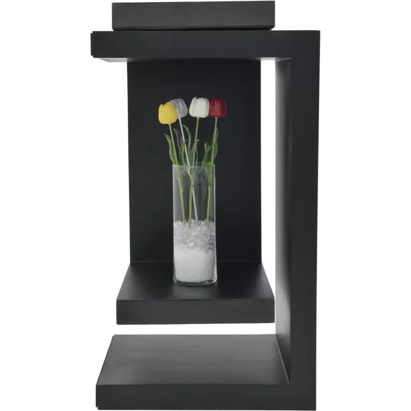 EUROPALMS Tulipa de cristal flor artificial, transparente, 61 cm, pack de 12 82600206
