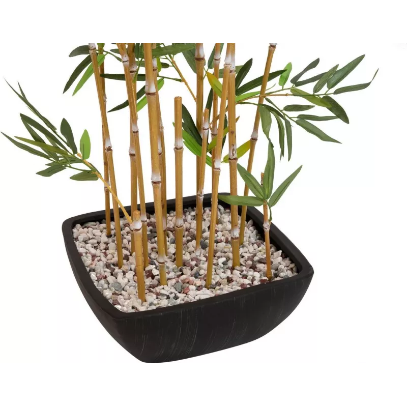 EUROPALMS Bambu artificial em taça decorativa, 150cm 82509262