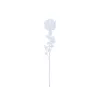 EUROPALMS Rosa de cristal flor artificial, transparente, 81cm, pack de 12 pack vantajoso 82600210