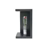 EUROPALMS Rosa de cristal flor artificial, transparente, 81cm, pack de 12 pack vantajoso 82600210