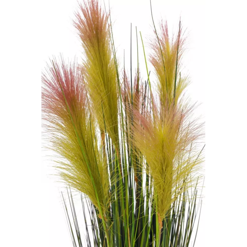 EUROPALMS Erva-das-pampas, artificial, rosa, 90cm 82505865