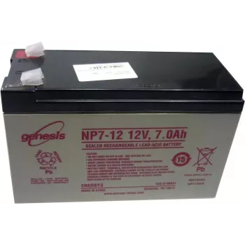 ACCESSORY Bateria de chumbo-ácido selada recarregável 12V 7Ah (13106993)