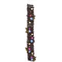 EUROPALMS Grinalda de rosas com LEDs, 120cm, branca 83330320