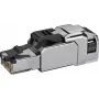 TELEGÄRTNER 100040203 Módulo keystone RJ45 Cat.6A blindado sem ferramentas IDC