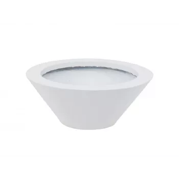 EUROPALMS Leichtsinn Bowl-15 Taça decorativa, branca, brilhante 83011822