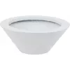 EUROPALMS Leichtsinn Bowl-15 Taça decorativa, branca, brilhante 83011822
