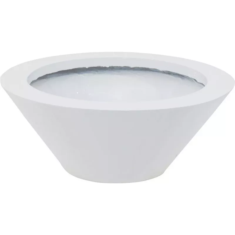 EUROPALMS Leichtsinn Bowl-15 Taça decorativa, branca, brilhante 83011822