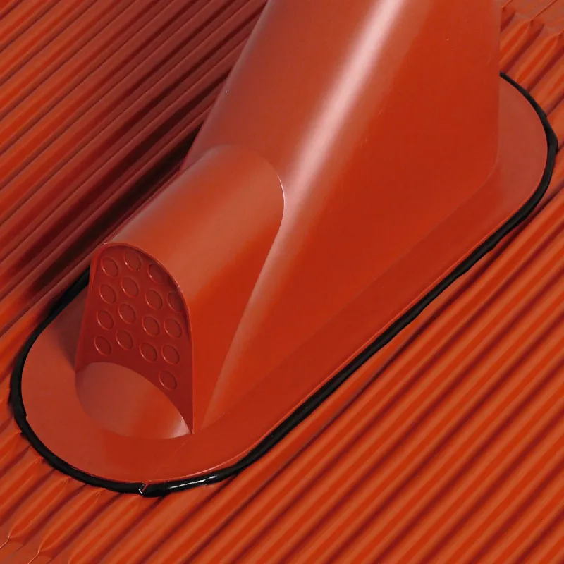 TechniSat conjunto de telha de telhado em alumínio, vermelho-telha com bucha de borracha (0000/1719)