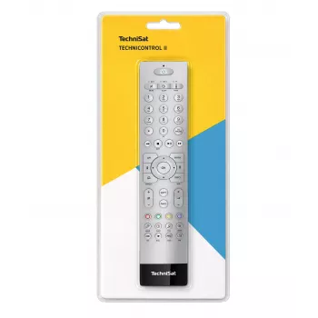 TechniSat TechniControl II ALU prateado telecomando universal (FB Code TV) 0002/3859