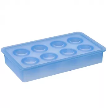 Lurch forma de gelo 8 cubos azul (10436)