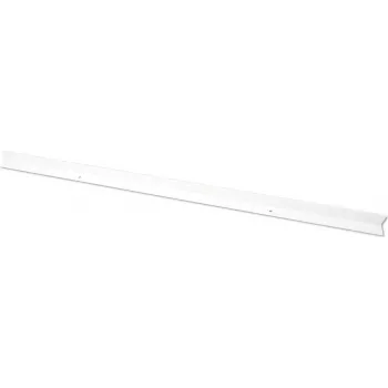 EUROPALMS calha de teto para divisória de espaço 124 cm prateado 83313415