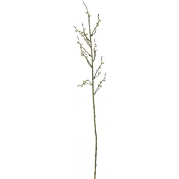 EUROPALMS ramo de bagas com purpurina dourado, 85 cm, pack de 3 (83500441)