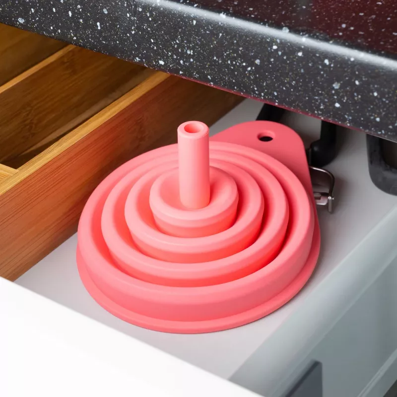 LURCH funil de silicone dobrável Wild Berry 70278
