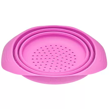 LURCH escorredor dobrável Traube 24 cm silicone com base de PP 210286