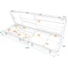 Dimavery estojo rígido ABS para baixo elétrico 26347650