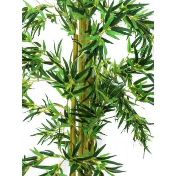 EUROPALMS planta de bambu artificial multi-caule, 150cm 82509235