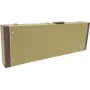 Dimavery estojo de madeira para guitarras elétricas, tweed 26341036