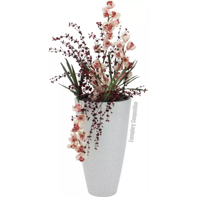 EUROPALMS Folha de orquídea artificial (EVA), verde, 45 cm 82530574