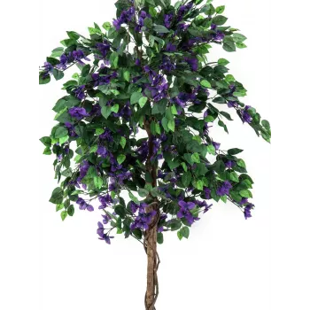 EUROPALMS Planta artificial buganvília, lavanda, 150 cm 82507035