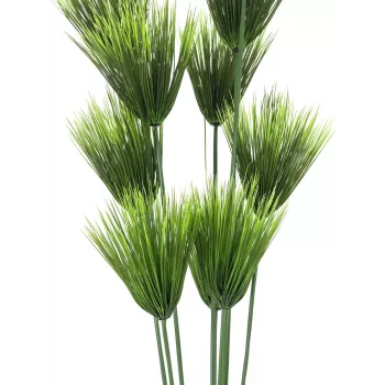 EUROPALMS Planta artificial de papiro, 150 cm, verde, em vaso preto 82600223